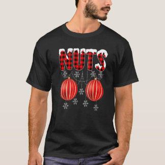 Brustkerne Matratzen Kastanien Kariert Weihnachtsc T-Shirt