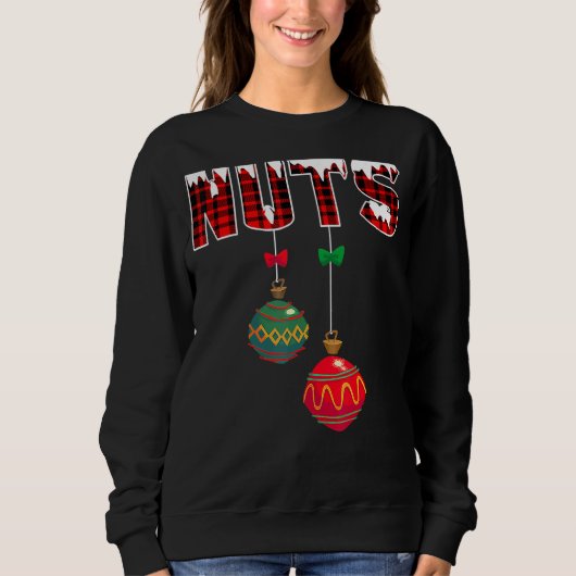 Brustkerne Matratzen Kastanien Weihnachtskaffees N Sweatshirt (Vorderseite)