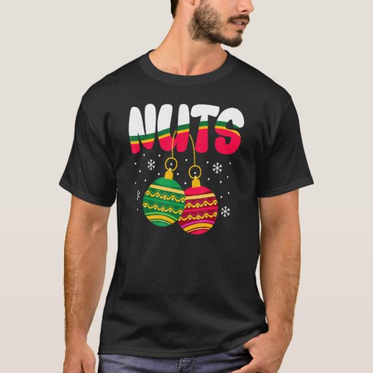Brustkerne Matratzen Kastanien Weihnachtskugeln H T-Shirt (Vorderseite)