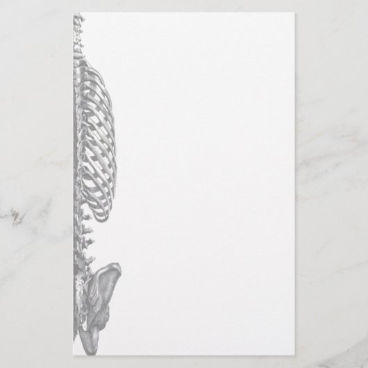 Brustkorb-Briefpapier Briefpapier (Vorderseite)