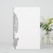 Brustkorb-Briefpapier Briefpapier (Stehend Vorderseite)