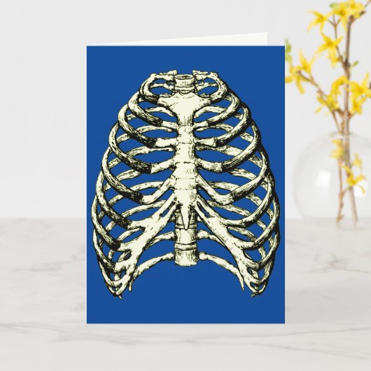 Brustkorb-Bronze Karte (Gelbe Blume)