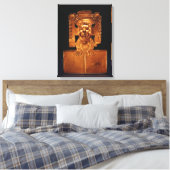 Brustkorb des Gottes Xipe Totec Leinwanddruck (Insitu (Schlafzimmer))