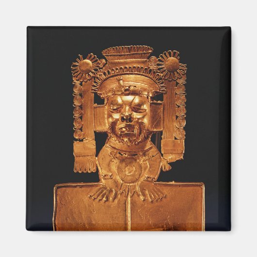 Brustkorb des Gottes Xipe Totec Magnet (Vorne)