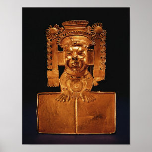 Brustkorb des Gottes Xipe Totec Poster