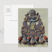 Brustkorb mit Vogelspännchen Postkarte (Vorne/Hinten)