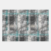 Brustkorb-Musterpapier Flachblätter Geschenkpapier Set (Vorderseite 3)