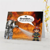 BRUSTKRAFTFAHRZEUG Geburtstagskarte Karte (Gelbe Blume)