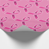 Brustkrebs 30 cm x 2,5 m Wrapping Paper Geschenkpapier (Ecke)