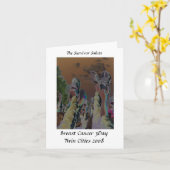 Brustkrebs 3 Tage Karte (Gelbe Blume)