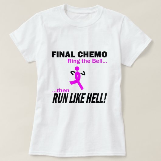 Brustkrebs - abschließendes Chemo lassen sehr viel T-Shirt (Design vorne)