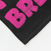 Brustkrebs-Aufklärungsmonster Truck Toddle Fleecedecke (Ecke)