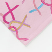 Brustkrebs Aufklärungswut Soft Blankets Fleecedecke (Ecke)