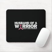 Brustkrebs-Awa, ein Mann eines Kriegers, rosa Ribb Mousepad (Mit Mouse)