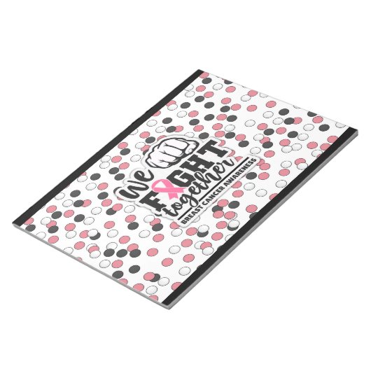 Brustkrebs Aware Chip Bag Wrappers Gastgeschenke Notizblock (angewinkelt)