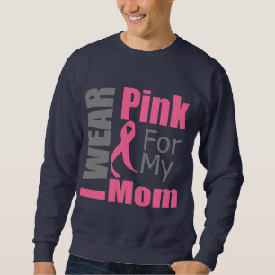 Brustkrebs-Band trage ich rosa Mamma Sweatshirt