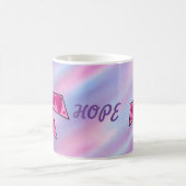 Brustkrebs bei HOPE Kaffeetasse (Mittel)