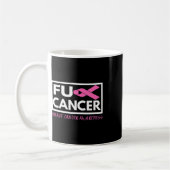 Brustkrebs bekämpfen Krebs Kaffeetasse (Links)