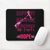 Brustkrebs bekämpft Brustkrebs-Bewusstsein Mousepad (Mit Mouse)
