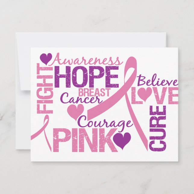 Brustkrebs-Bewusstsein (Vorderseite)