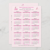 Brustkrebs-Bewusstsein 15-monatiger Multifunktions (Vorne/Hinten)