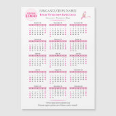 Brustkrebs-Bewusstsein 15-monatiger W Multifunktio Magnetkarte (Vorderseite)