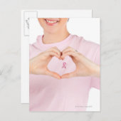 Brustkrebs Bewusstsein 2 Postkarte (Vorne/Hinten)