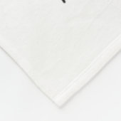 Brustkrebs-Bewusstsein Angel Wing Blume Cross Pi Fleecedecke (Ecke)