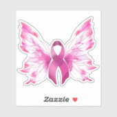 Brustkrebs-Bewusstsein Aufkleber (Blatt)