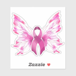 Brustkrebs-Bewusstsein Aufkleber