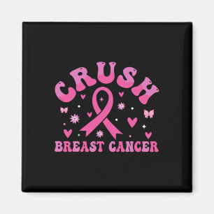 Brustkrebs-Bewusstsein Bling Pink Ribbon 1 Magnet