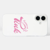 Brustkrebs-Bewusstsein Case-Mate iPhone Hülle (Rückseite (Horizontal))