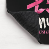 Brustkrebs-Bewusstsein, das ich für mich selbst tr Mousepad (Ecke)