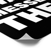 Brustkrebs-Bewusstsein, das mit den Fehlern, C Poster (Ecke)