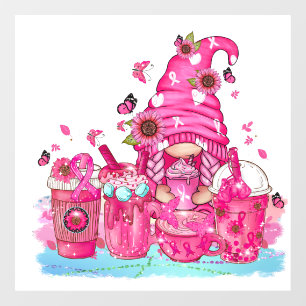 Brustkrebs-Bewusstsein Fensteraufkleber