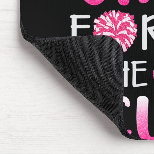 Brustkrebs-Bewusstsein für den heilenden T - Shirt Mousepad (Ecke)