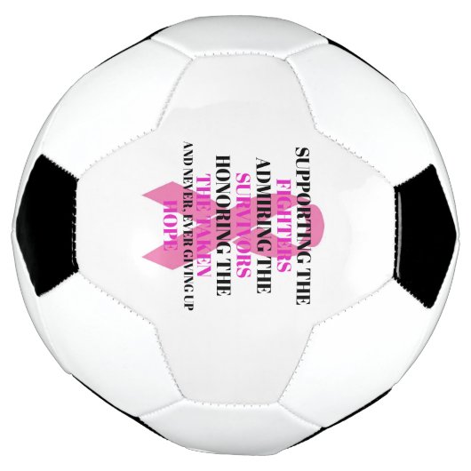 Brustkrebs-Bewusstsein Fußball (Gedreht)