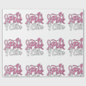 Brustkrebs-Bewusstsein Geschenkpapier (Flach)