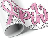 Brustkrebs-Bewusstsein Geschenkpapier (Rolleneckpunkt)