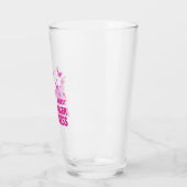 Brustkrebs-Bewusstsein Glas (Links)