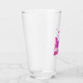 Brustkrebs-Bewusstsein Glas (Rechts)