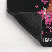Brustkrebs Bewusstsein Glaube Hoffnung Liebe Butte Mousepad (Ecke)