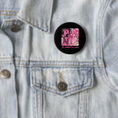 Brustkrebs-Bewusstsein Halloween im Oktober Wir Button (Beispiel)