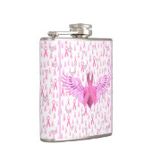 Brustkrebs-Bewusstsein, HOPE_ Flachmann (Rechts)