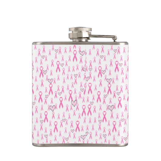 Brustkrebs-Bewusstsein, HOPE_ Flachmann (Rückseite)