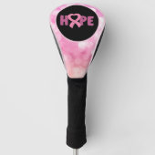 Brustkrebs-Bewusstsein HOPE Golf Headcover (Vorderseite)