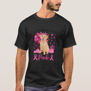 Brustkrebs-Bewusstsein im Oktober tragen wir rosa  T-Shirt