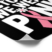 Brustkrebs Bewusstsein Kinder Jungen Brühe im Okto Poster (Ecke)