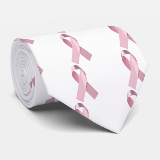 Brustkrebs-Bewusstsein! Krawatte (Gerollt)