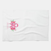 Brustkrebs Bewusstsein Küchentücher (Horizontal)